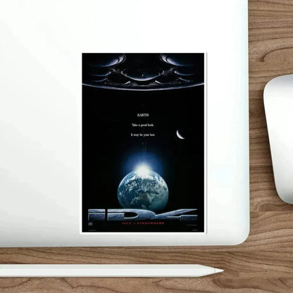 Independence Day 1996 Movie Poster STICKER Vinyl Die-Cut Decal - The Sticker Space