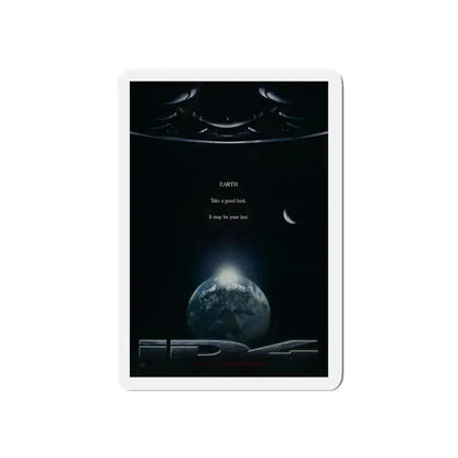 INDEPENDENCE DAY (TEASER) 1996 Movie Poster - Refrigerator Magnet 3 Inch Die-Cut - The Sticker Space