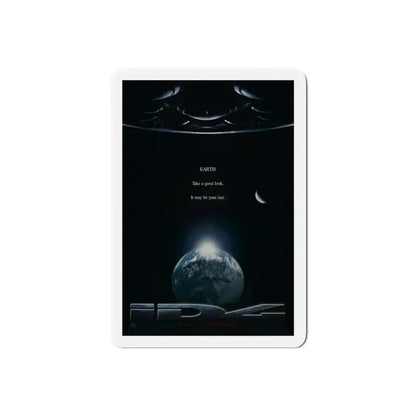 INDEPENDENCE DAY (TEASER) 1996 Movie Poster - Refrigerator Magnet 6 Inch Die-Cut - The Sticker Space