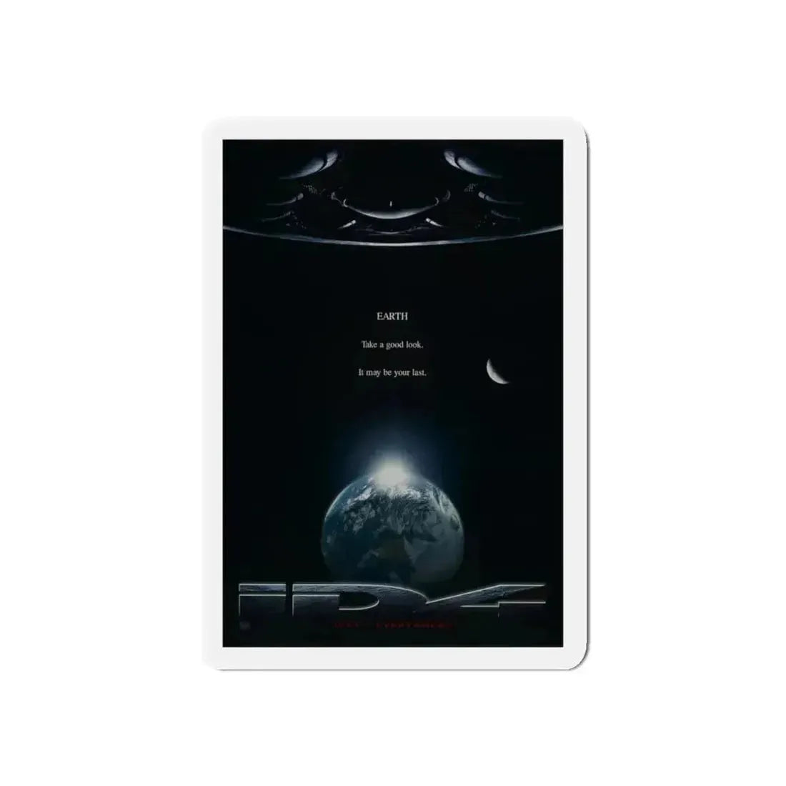 INDEPENDENCE DAY (TEASER) 1996 Movie Poster - Refrigerator Magnet - The Sticker Space