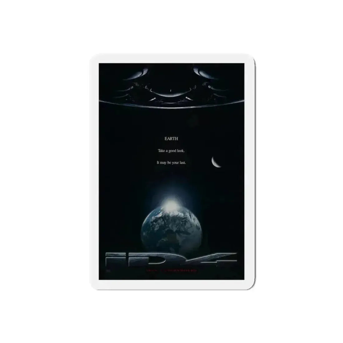 INDEPENDENCE DAY (TEASER) 1996 Movie Poster - Refrigerator Magnet - The Sticker Space