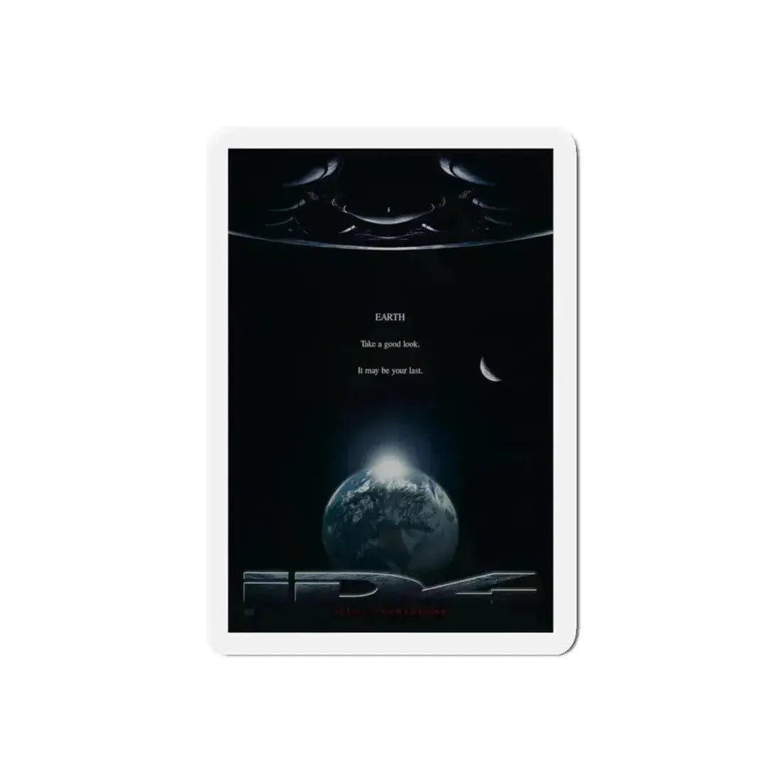 INDEPENDENCE DAY (TEASER) 1996 Movie Poster - Refrigerator Magnet - The Sticker Space