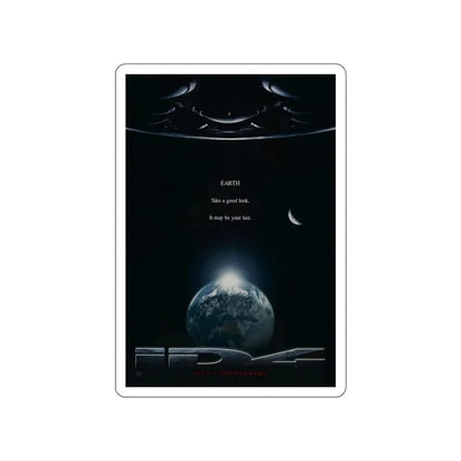 INDEPENDENCE DAY (TEASER) 1996 Movie Poster STICKER Vinyl Die-Cut Decal - The Sticker Space