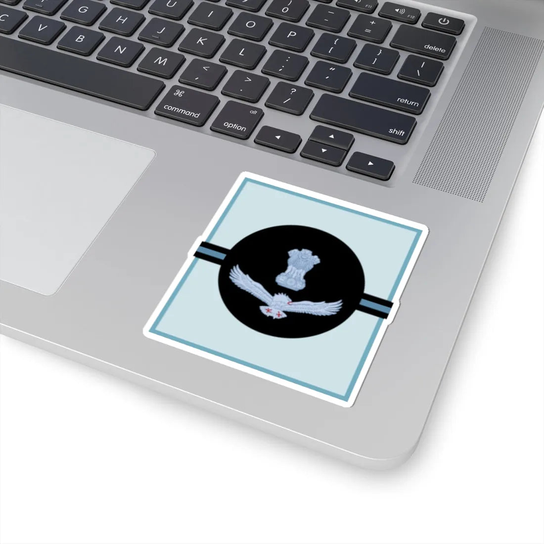 India Air OR 8 (India) (Military Rank) STICKER Vinyl Kiss-Cut Decal - The Sticker Space