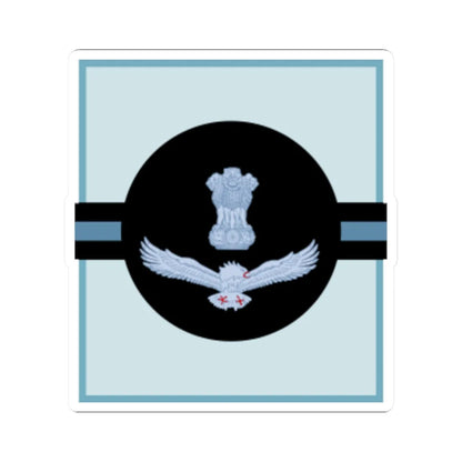 India Air OR 9 (India) (Military Rank) STICKER Vinyl Kiss-Cut Decal 2 Inch White - The Sticker Space