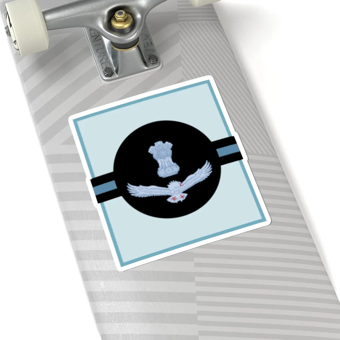 India Air OR 9 (India) (Military Rank) STICKER Vinyl Kiss-Cut Decal - The Sticker Space