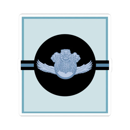 India Air OR 9 old (India) (Military Rank) STICKER Vinyl Kiss-Cut Decal 3 Inch White - The Sticker Space