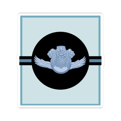 India Air OR 9 old (India) (Military Rank) STICKER Vinyl Kiss-Cut Decal 4 Inch White - The Sticker Space