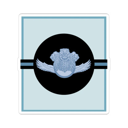 India Air OR 9 old (India) (Military Rank) STICKER Vinyl Kiss-Cut Decal 6 Inch White - The Sticker Space