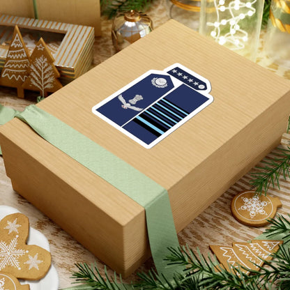 India AirForce OF 10 collected (India) (Military Rank) STICKER Vinyl Kiss-Cut Decal - The Sticker Space