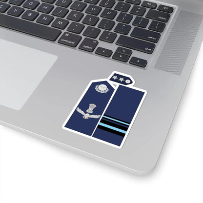 India AirForce OF 7 collected (India) (Military Rank) STICKER Vinyl Kiss-Cut Decal - The Sticker Space