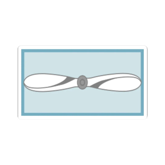 India AirForce OR 2 (India) (Military Rank) STICKER Vinyl Kiss-Cut Decal 2 Inch White - The Sticker Space