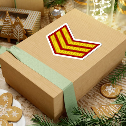 India Army OR 6 (India) (Military Rank) STICKER Vinyl Kiss-Cut Decal - The Sticker Space