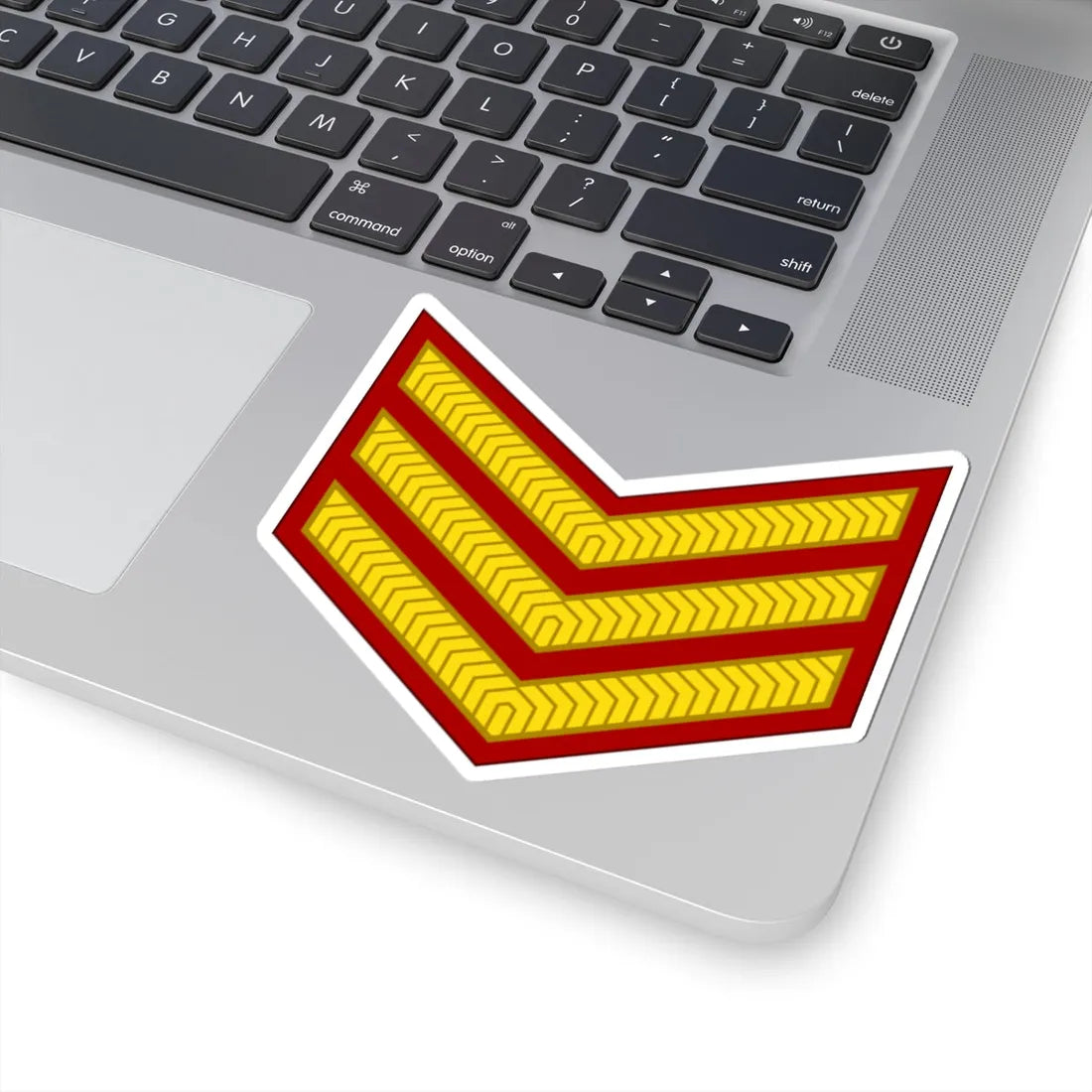 India Army OR 6 (India) (Military Rank) STICKER Vinyl Kiss-Cut Decal - The Sticker Space