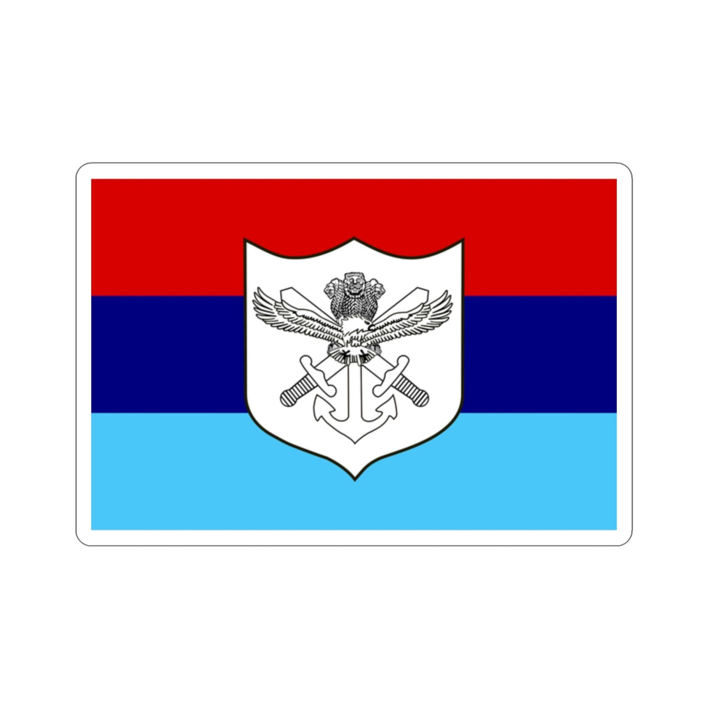 Indian Armed Forces Flag (India) STICKER Vinyl Die-Cut Decal-2 Inch-The Sticker Space