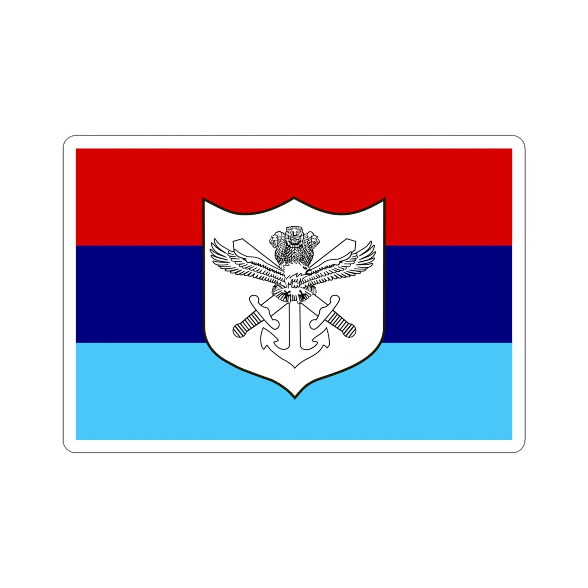 Indian Armed Forces Flag (India) STICKER Vinyl Die-Cut Decal-4 Inch-The Sticker Space