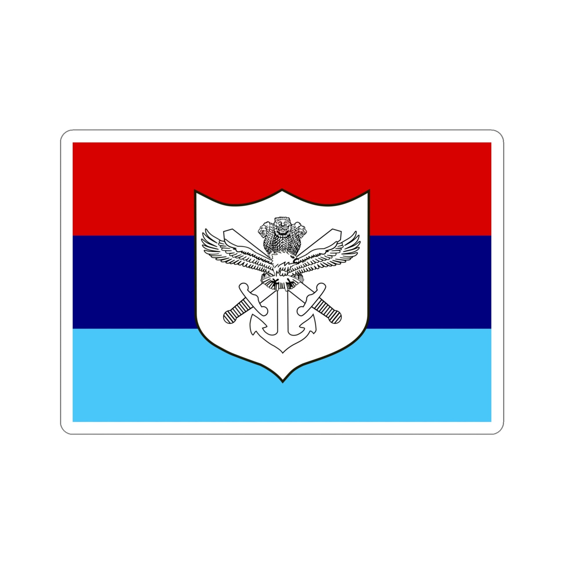 Indian Armed Forces Flag (India) STICKER Vinyl Die-Cut Decal-5 Inch-The Sticker Space