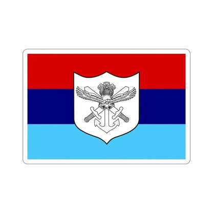 Indian Armed Forces Flag (India) STICKER Vinyl Die-Cut Decal - The Sticker Space