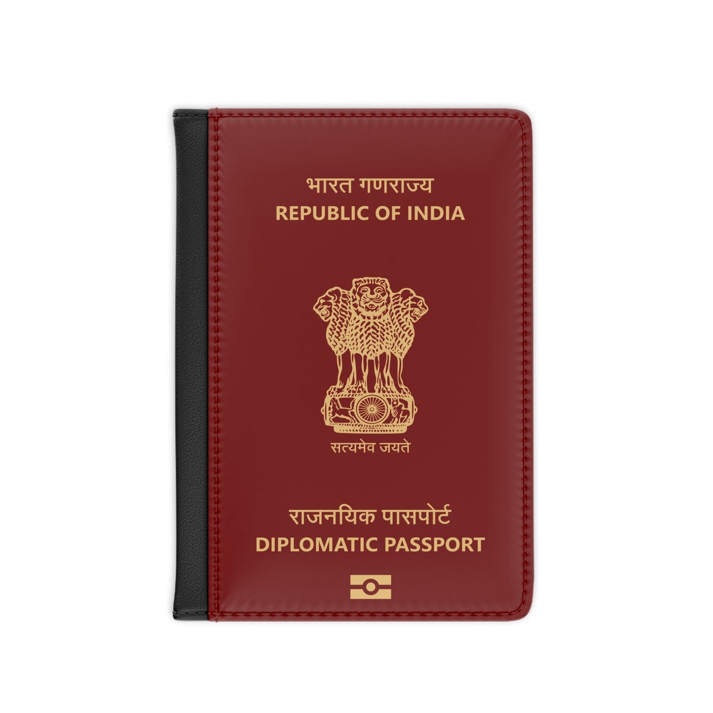 Indian Diplomatic Passport - Passport Holder-3.9" x 5.8"-The Sticker Space