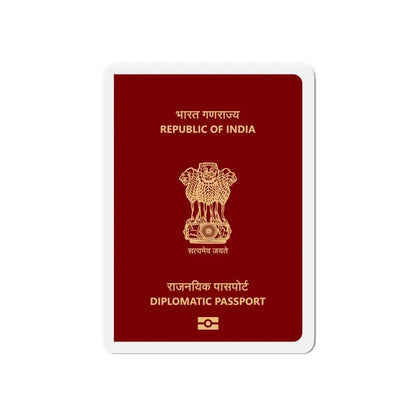 Indian Diplomatic Passport - Refrigerator Magnet - The Sticker Space