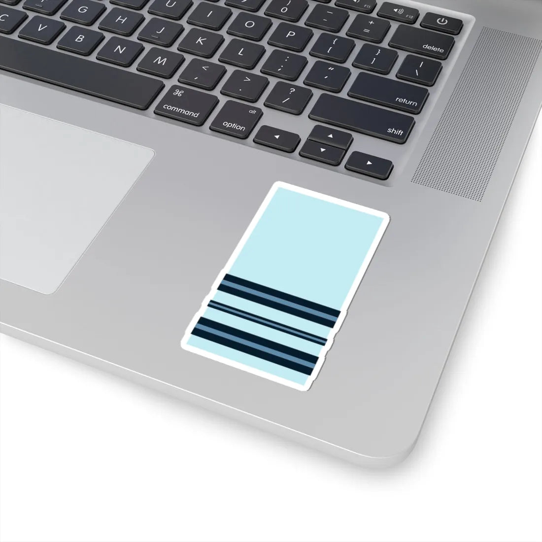 Indian IAF OF 3 (India) (Military Rank) STICKER Vinyl Kiss-Cut Decal - The Sticker Space