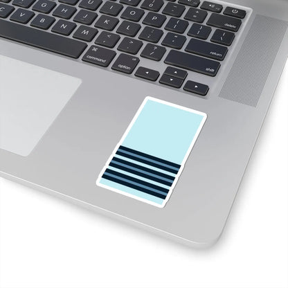 Indian IAF OF 4 (India) (Military Rank) STICKER Vinyl Kiss-Cut Decal - The Sticker Space