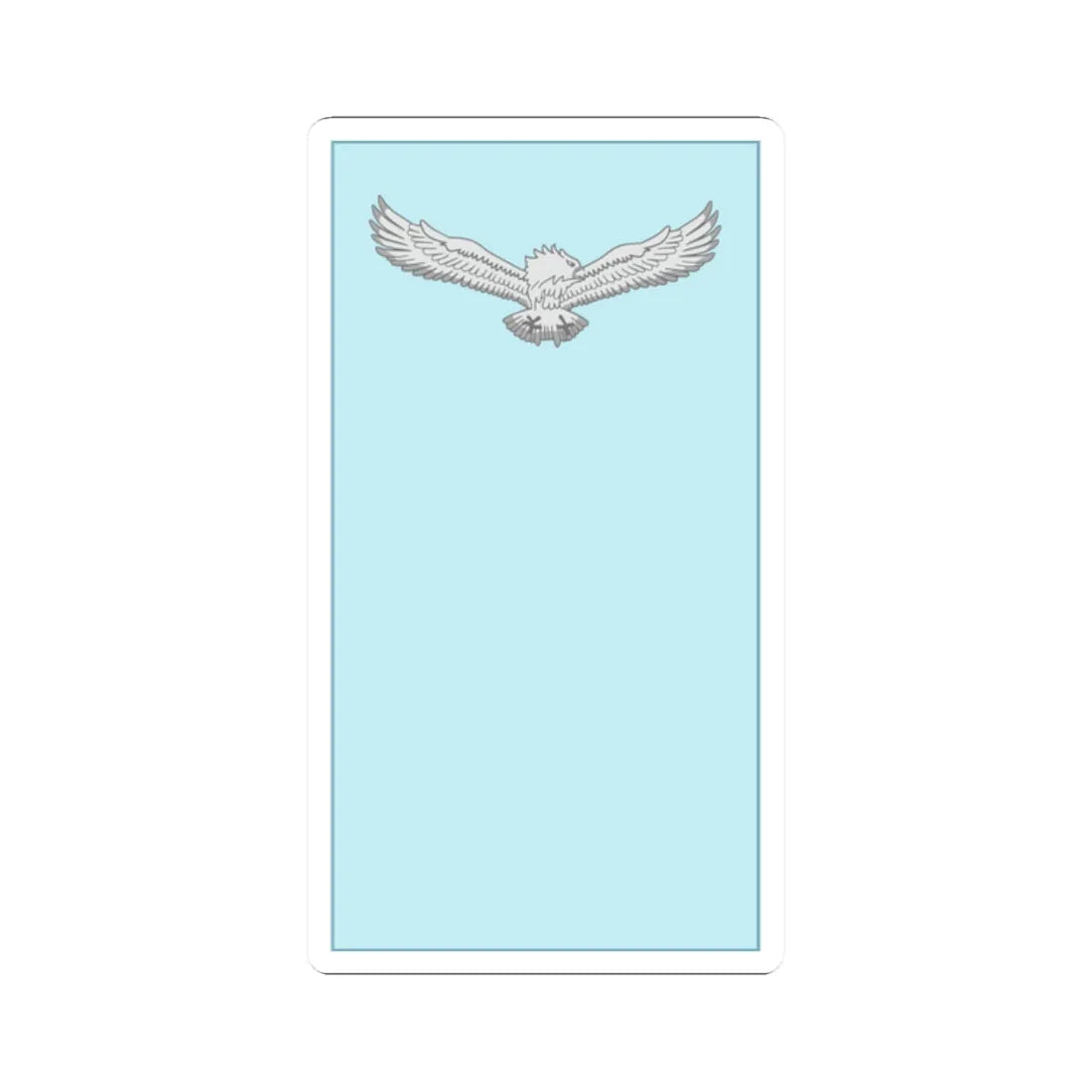 Indian IAF OR 1 (India) (Military Rank) STICKER Vinyl Kiss-Cut Decal 2 Inch White - The Sticker Space