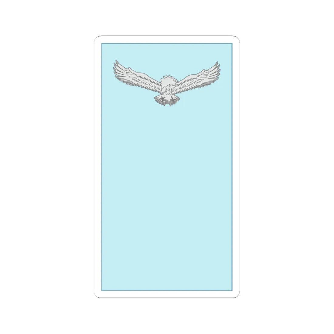 Indian IAF OR 1 (India) (Military Rank) STICKER Vinyl Kiss-Cut Decal 3 Inch White - The Sticker Space