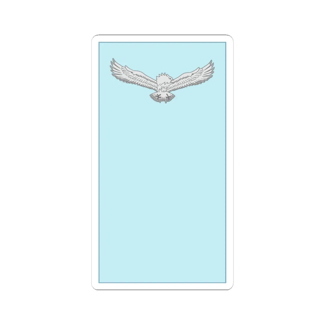 Indian IAF OR 1 (India) (Military Rank) STICKER Vinyl Kiss-Cut Decal 4 Inch White - The Sticker Space