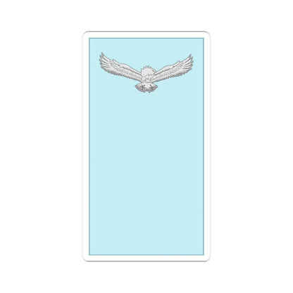 Indian IAF OR 1 (India) (Military Rank) STICKER Vinyl Kiss-Cut Decal 4 Inch White - The Sticker Space