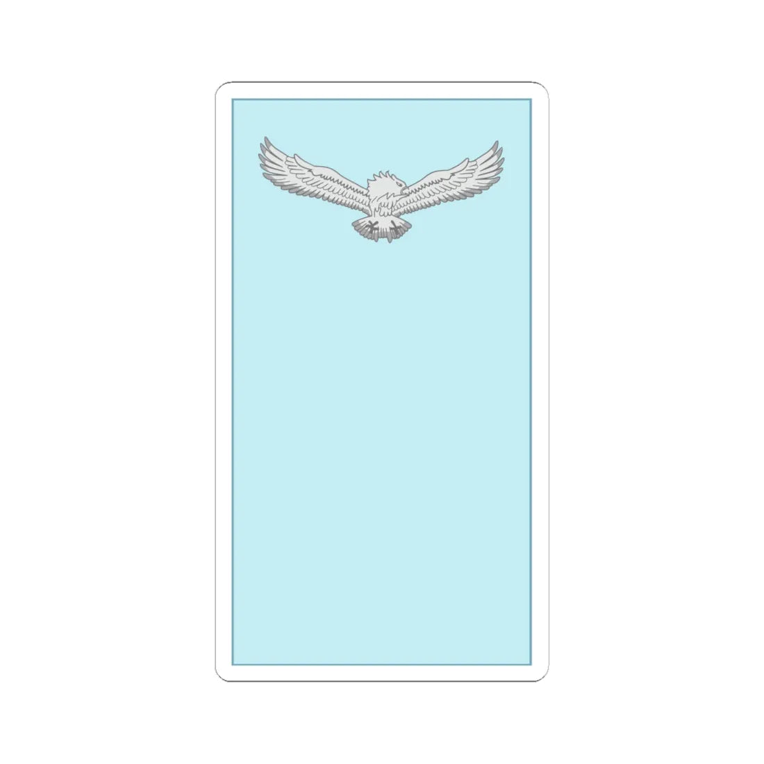 Indian IAF OR 1 (India) (Military Rank) STICKER Vinyl Kiss-Cut Decal 6 Inch White - The Sticker Space