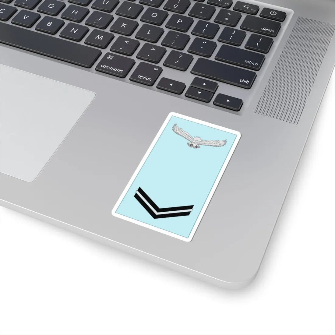 Indian IAF OR 4 (India) (Military Rank) STICKER Vinyl Kiss-Cut Decal - The Sticker Space