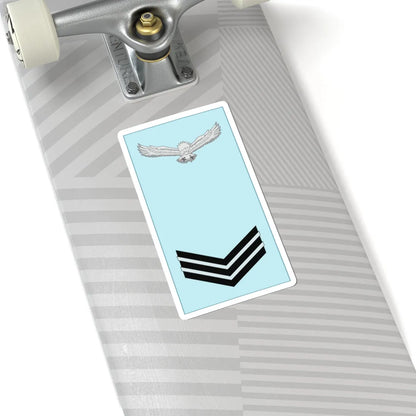 Indian IAF OR 6 (India) (Military Rank) STICKER Vinyl Kiss-Cut Decal - The Sticker Space