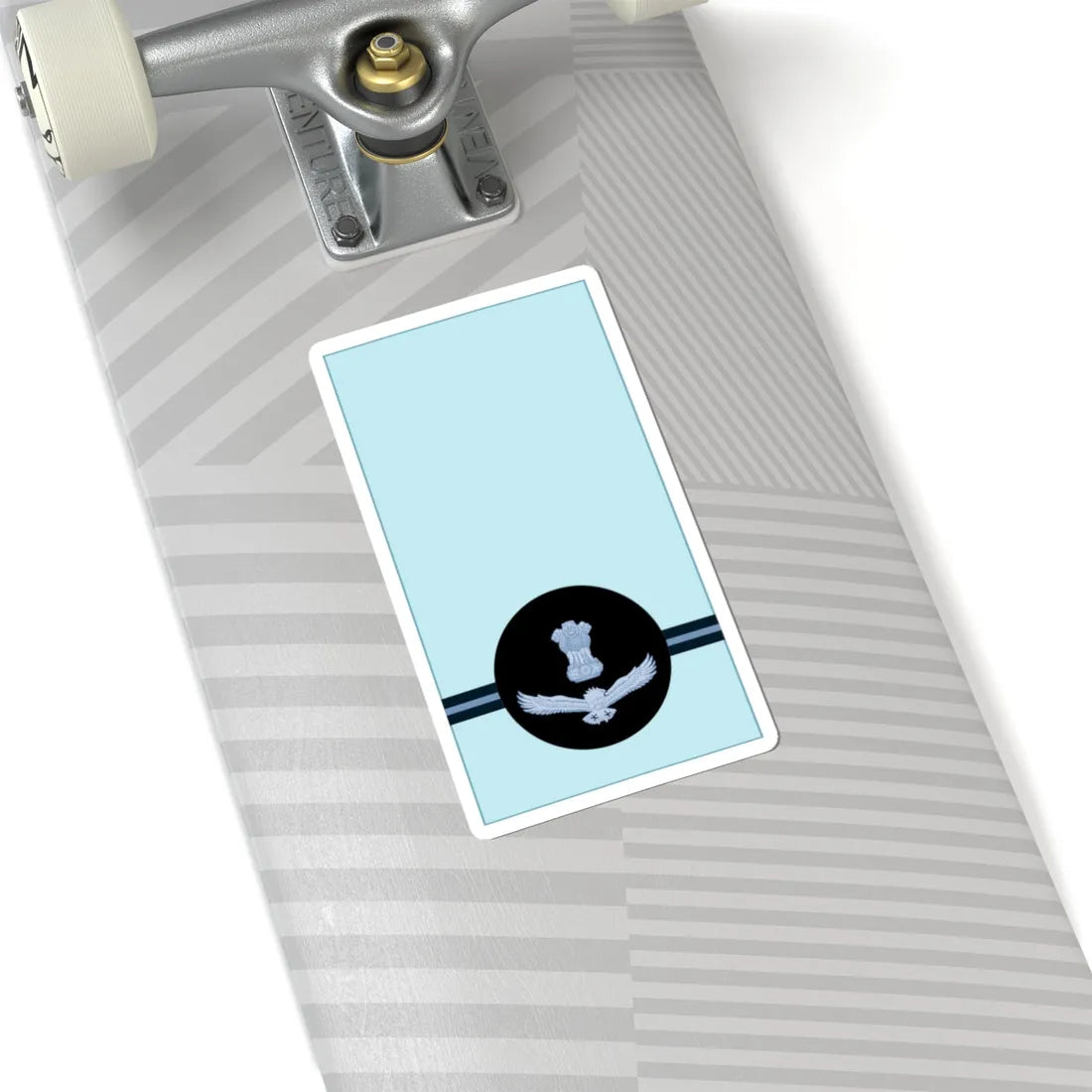 Indian IAF OR 8 (India) (Military Rank) STICKER Vinyl Kiss-Cut Decal - The Sticker Space