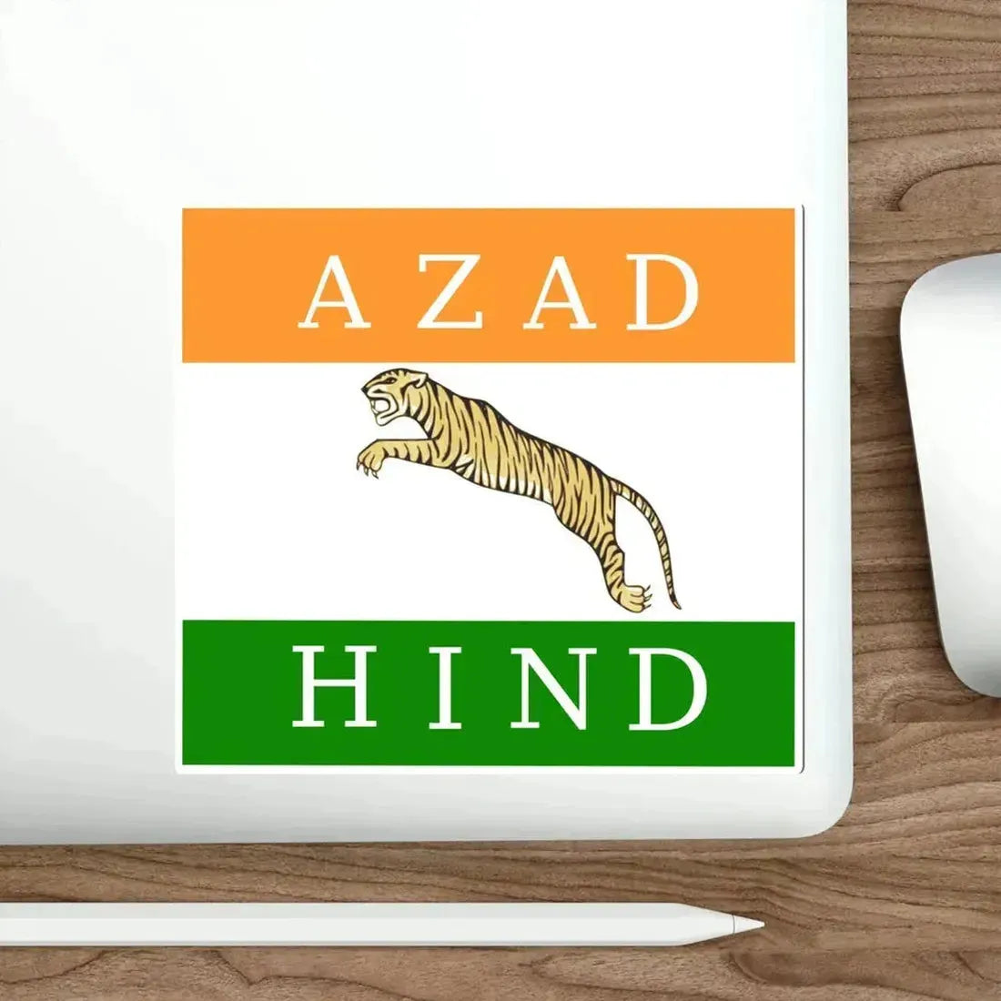 Indian Legion Flag (India) STICKER Vinyl Die-Cut Decal - The Sticker Space