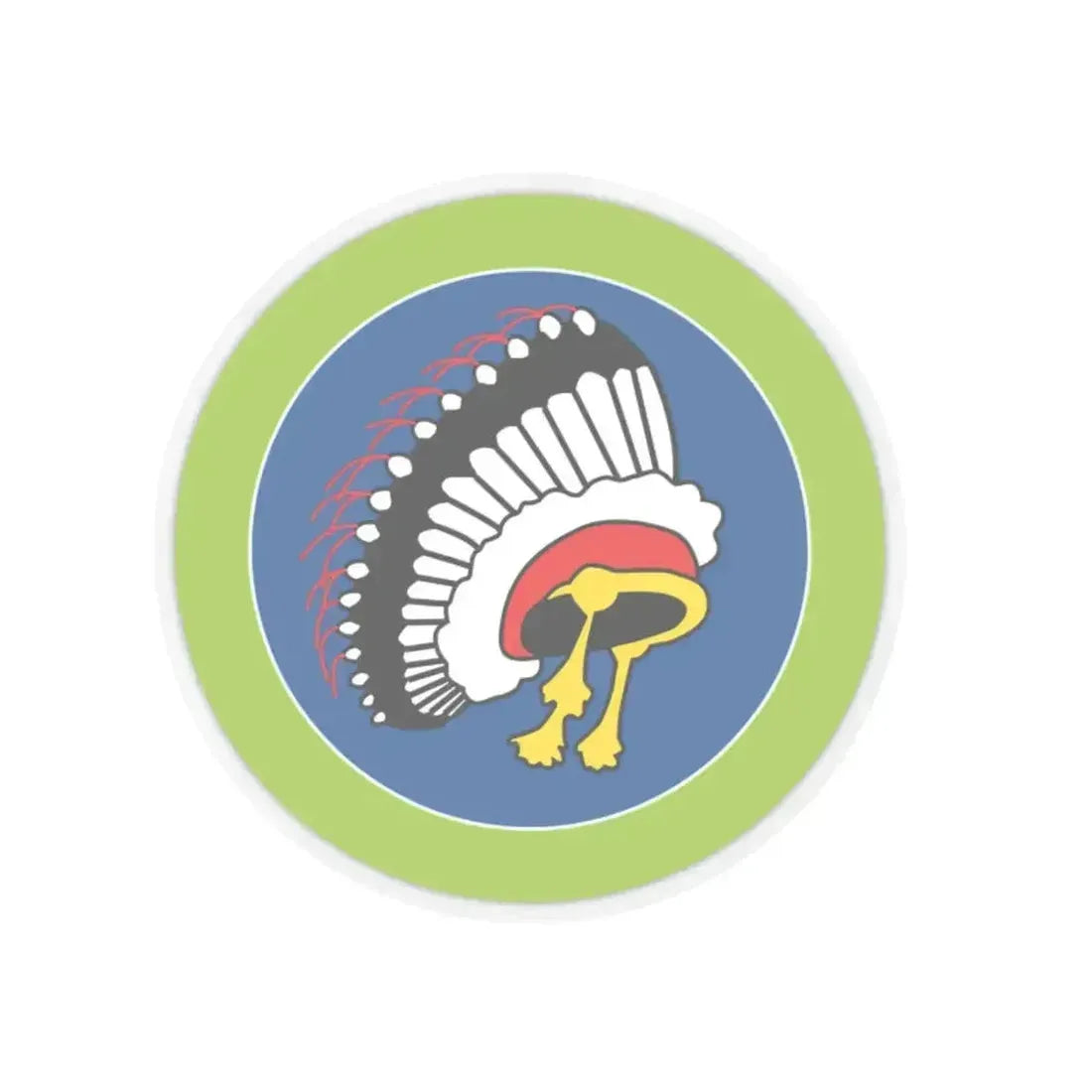 Indian Lore (Boy Scout Merit Badge) STICKER Vinyl Kiss-Cut Decal 2 Inch Transparent - The Sticker Space