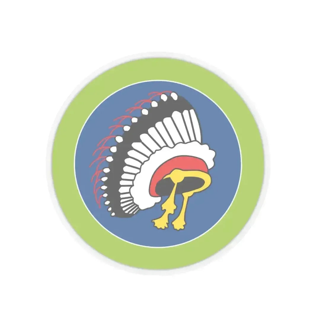 Indian Lore (Boy Scout Merit Badge) STICKER Vinyl Kiss-Cut Decal 6 Inch Transparent - The Sticker Space