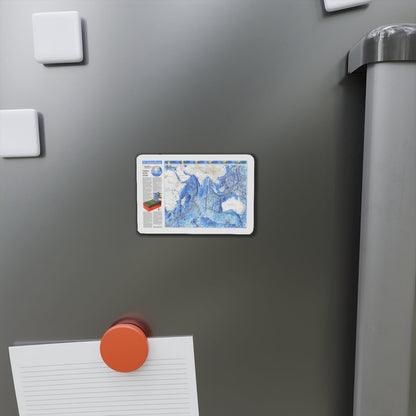 Indian Ocean (1992) (Map) Refrigerator Magnet-The Sticker Space