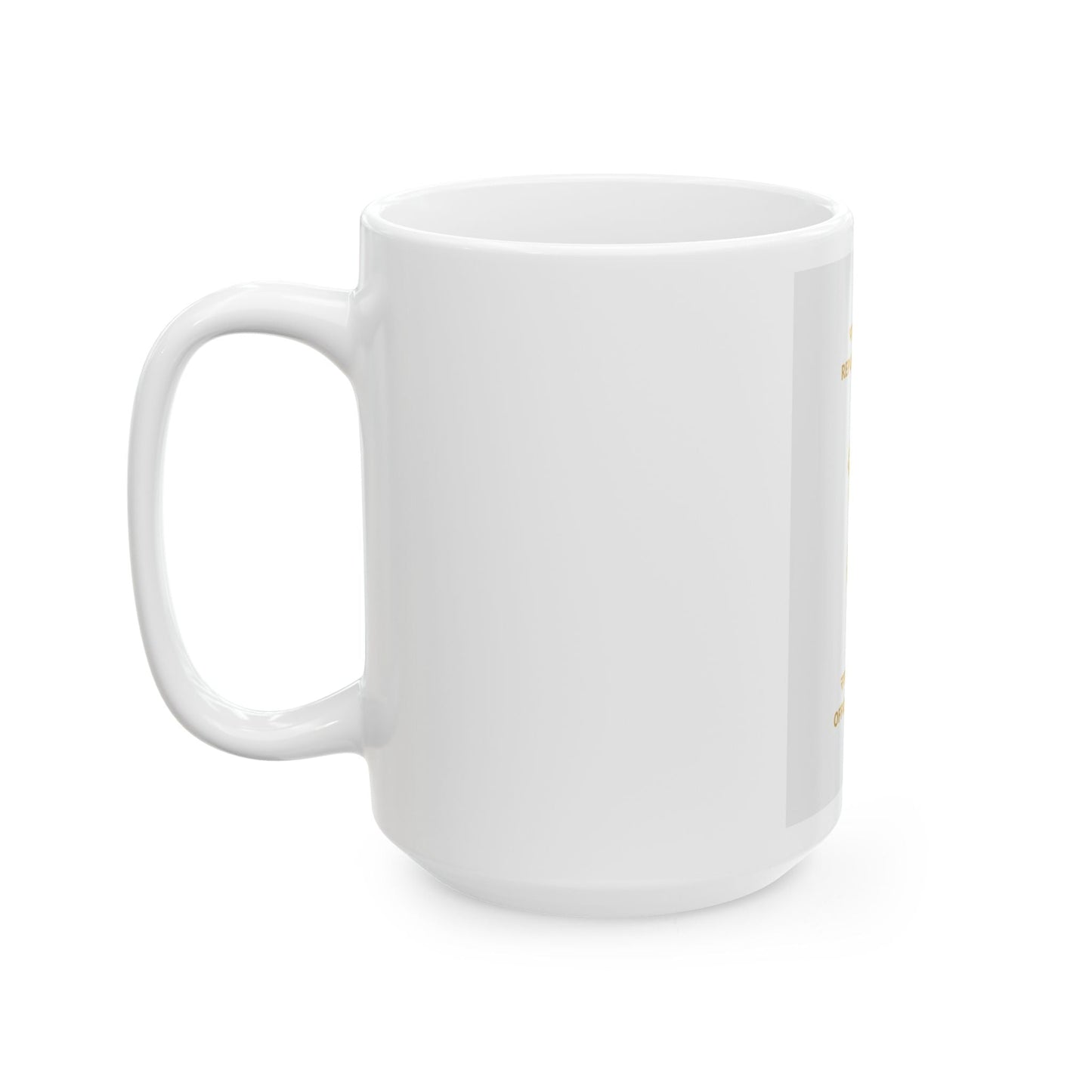 Indian Official Passport - White Coffee Mug