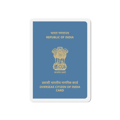 Indian Overseas Card - Refrigerator Magnet 6 Inch - The Sticker Space
