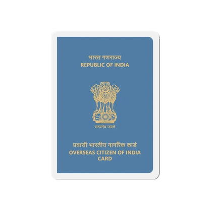Indian Overseas Card - Refrigerator Magnet - The Sticker Space