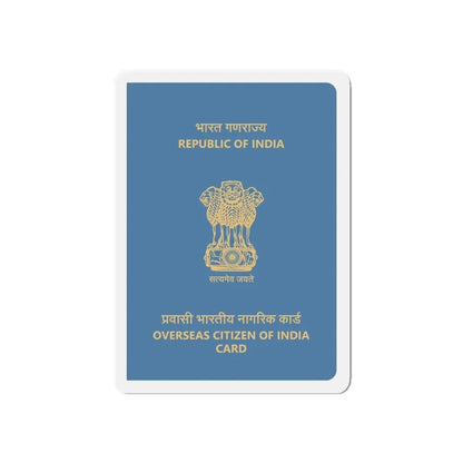 Indian Overseas Card - Refrigerator Magnet - The Sticker Space