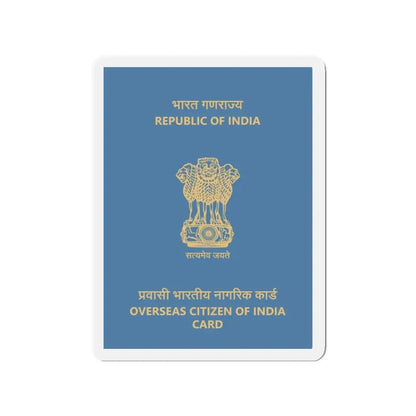Indian Overseas Card - Refrigerator Magnet - The Sticker Space