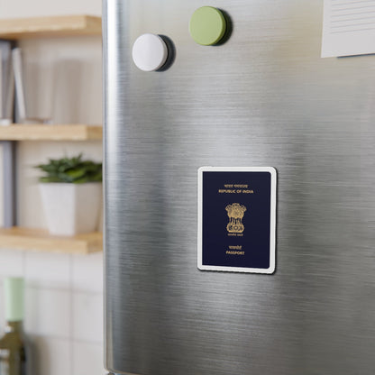 Indian Passport - Die-Cut Magnet-The Sticker Space