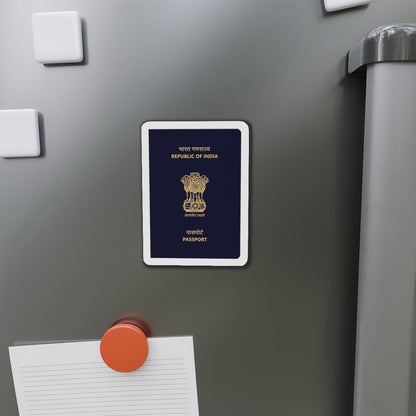 Indian Passport - Die-Cut Magnet-The Sticker Space