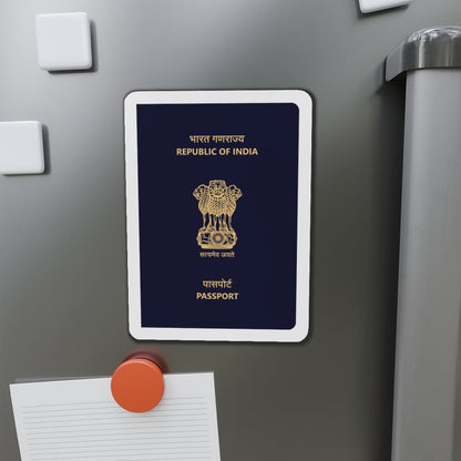 Indian Passport - Die-Cut Magnet-The Sticker Space