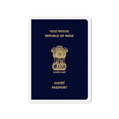 Indian Passport - Refrigerator Magnet 3 Inch - The Sticker Space