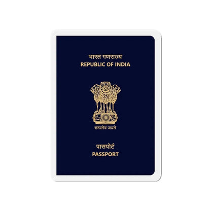 Indian Passport - Refrigerator Magnet 4 Inch - The Sticker Space