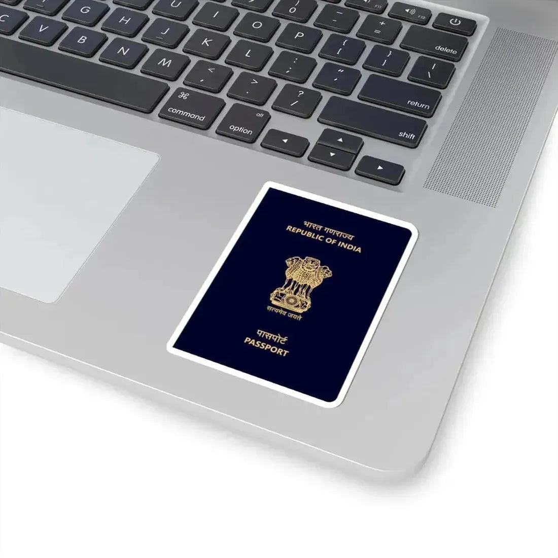 Indian Passport - STICKER Vinyl Kiss-Cut Decal - The Sticker Space