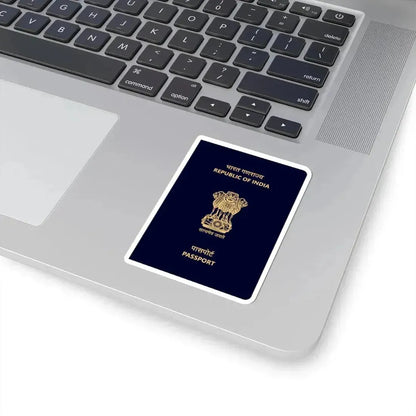 Indian Passport - STICKER Vinyl Kiss-Cut Decal - The Sticker Space